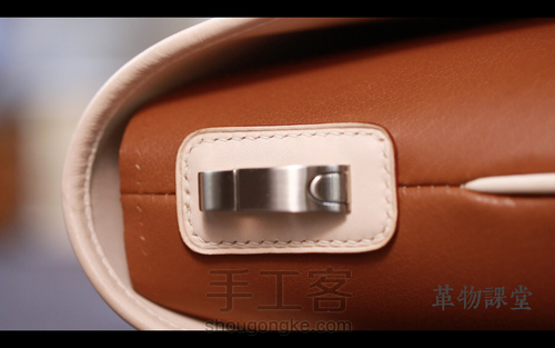 手工皮具 | Mercury邮差包简单制作流程 第124步