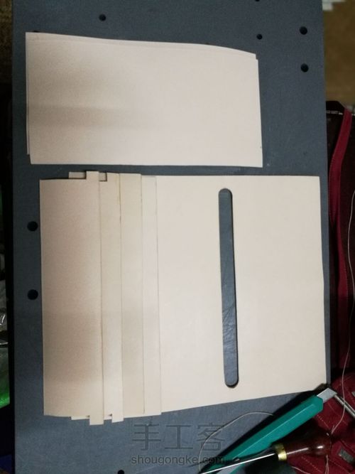 挑战拉链长夹手包 第10步