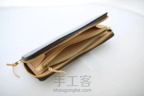 挑战拉链长夹手包 第47步