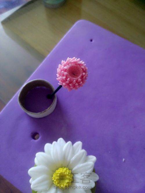 翻糖系列——非洲菊 第10步