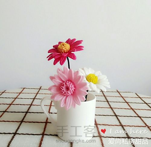 翻糖系列——非洲菊 第12步