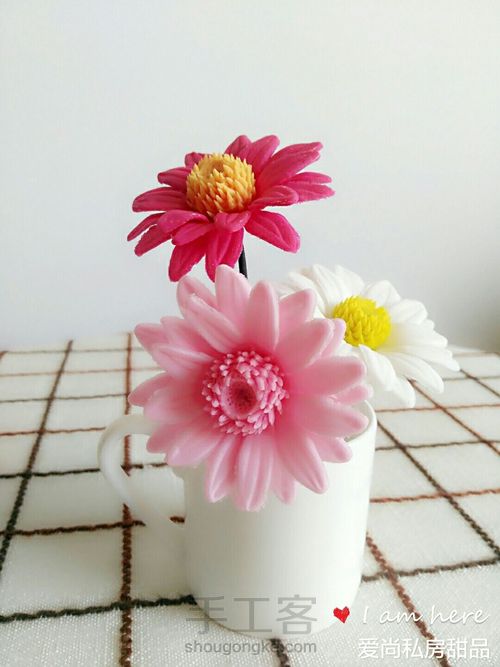 翻糖系列——非洲菊 第13步