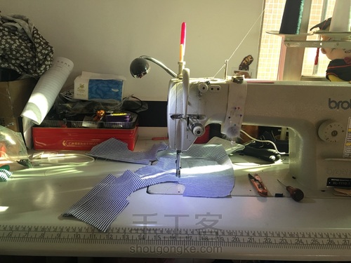 狗狗衣服条纹衫 第15步