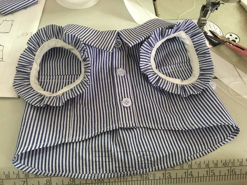 狗狗衣服条纹衫 第27步