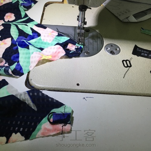 定制外搭吊带 第14步