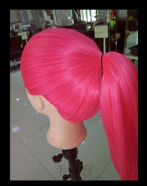 （转）简单的马尾编发 第1步