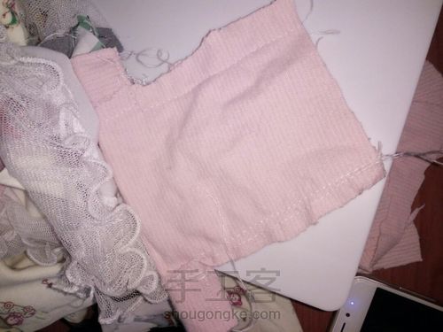 芭比娃娃,小布,短袖教程 第6步