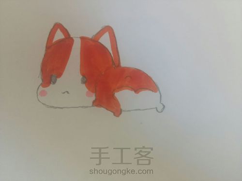 corgiButt阿基狗画法 第9步