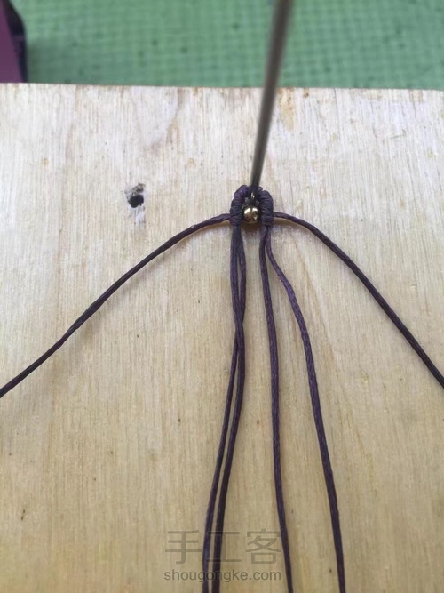 简单款挂绳 第2步
