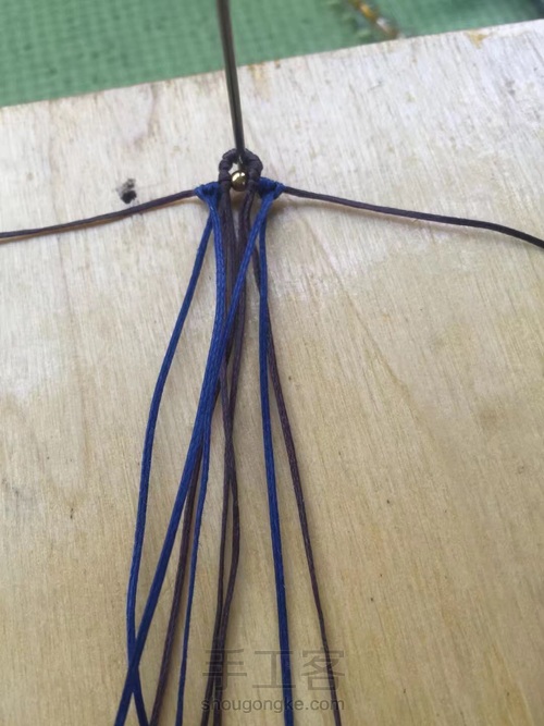 简单款挂绳 第3步