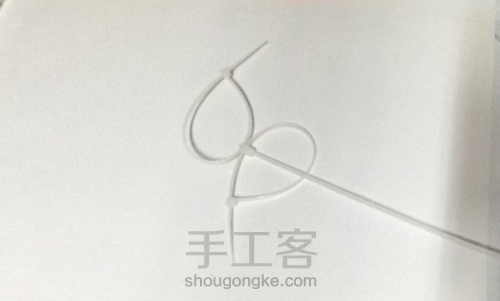 尼龙扎带仿生水母灯 第2步