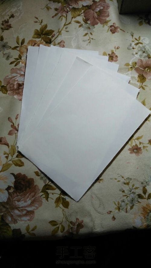 明信片小本子 第2步