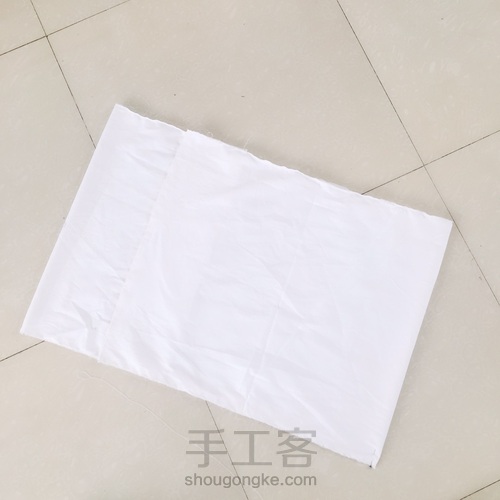 一片式简单枕套制作教程 第10步