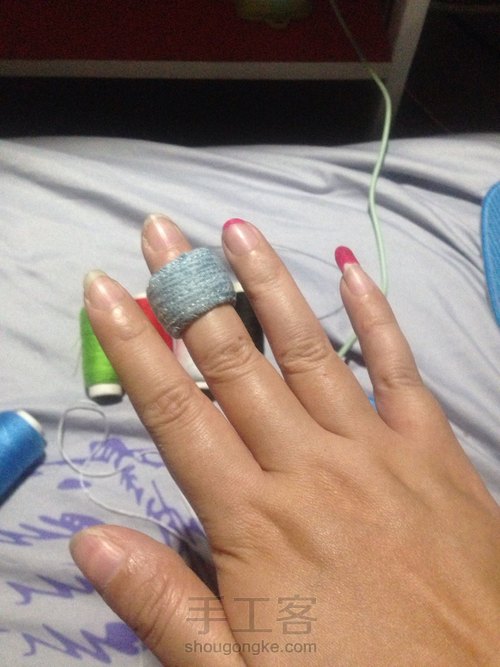 十字绣鞋垫 第14步