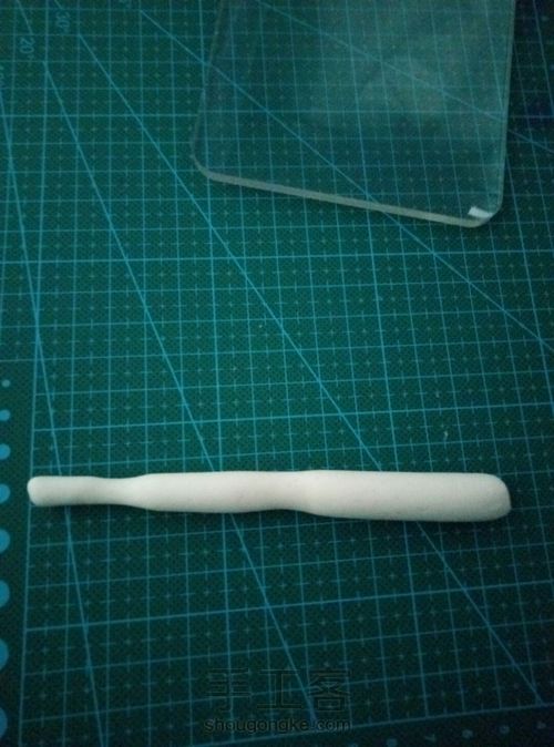 超轻粘土 捏腿教程 第4步