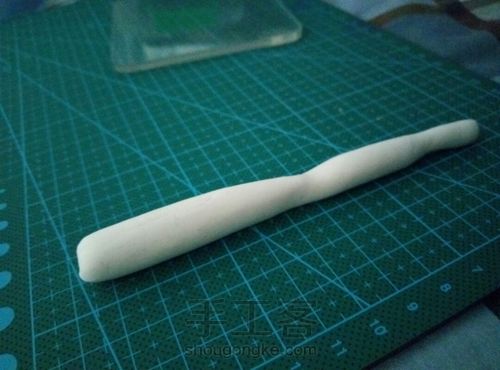 超轻粘土 捏腿教程 第6步