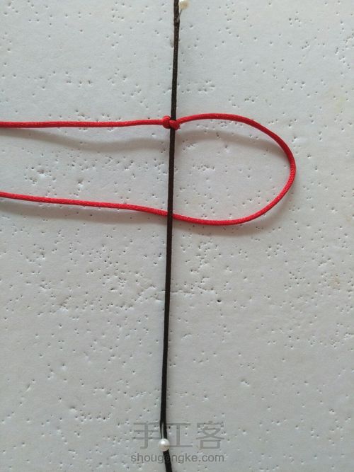 双向平结 第5步