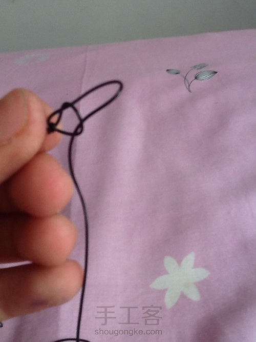 自制手链 第3步