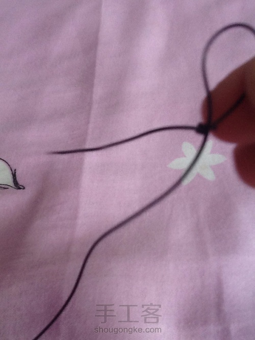 自制手链 第4步