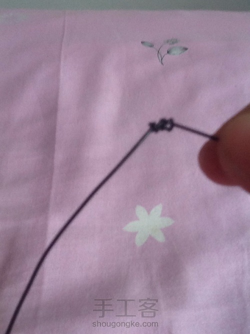 自制手链 第5步