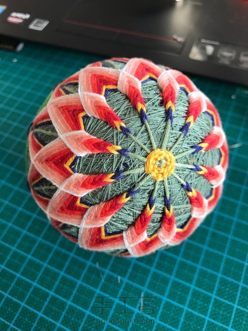 一缠一绕，一针一线 第19步