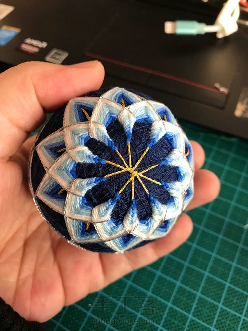 一缠一绕，一针一线 第24步