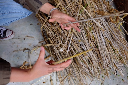 稻草铸造纯银吊坠 第1步