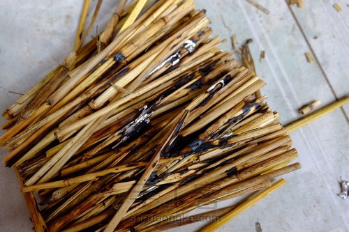 稻草铸造纯银吊坠 第6步