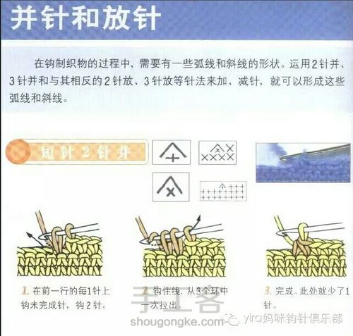 转载超详细新手必备钩针基础教程（2） 第4步