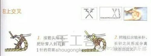 转载超详细新手必备钩针基础教程（3） 第12步