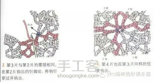 转载超详细新手必备钩针基础教程（6） 第3步