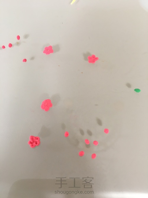 羊毛毡戳戳乐花园别墅(二) 第1步