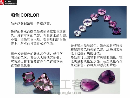 王佳的珠宝鉴定丨紫水晶的ABC 第10步