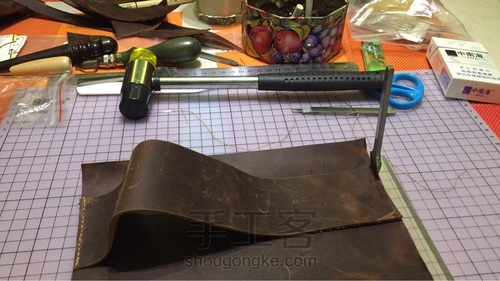 初入皮坑的第一个自由发挥作品 第1步