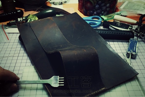 初入皮坑的第一个自由发挥作品 第2步