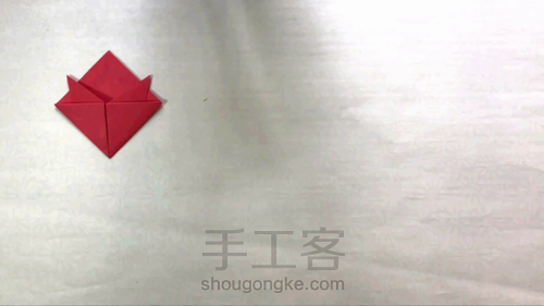 学做超萌的狐狸书签 第9步