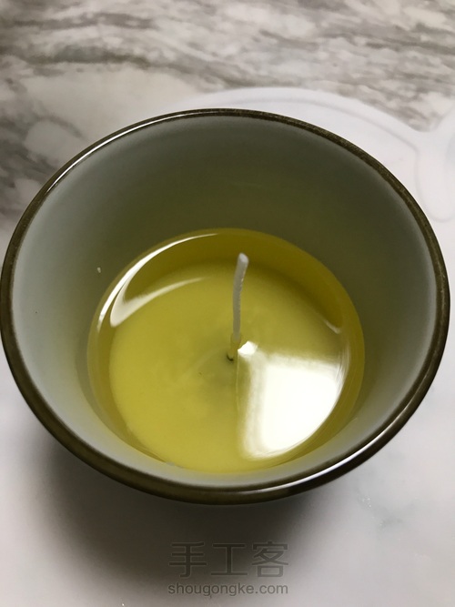 和风陶瓷杯蜡 第10步