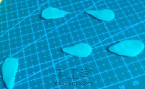 粘土手工课程 DIY粘土康乃馨 第7步