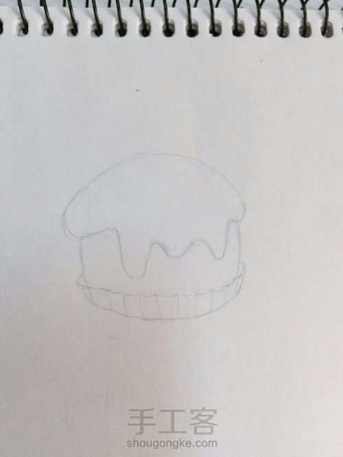 草莓蛋糕 第3步