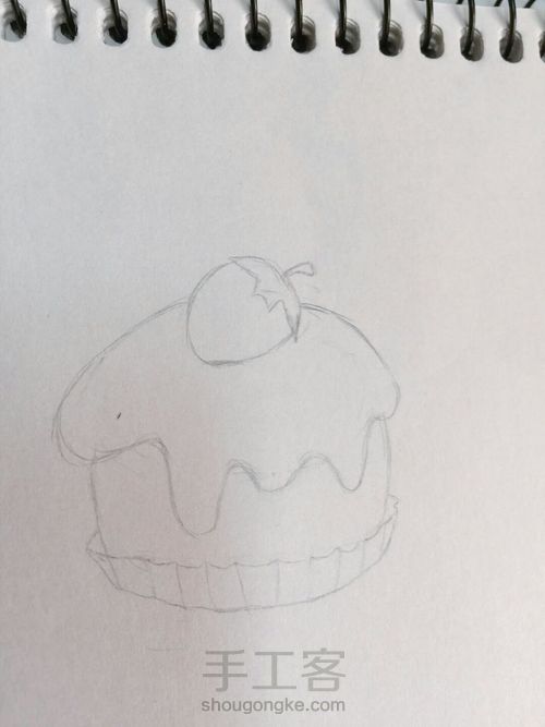 草莓蛋糕 第4步