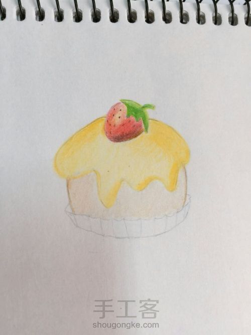 草莓蛋糕 第8步