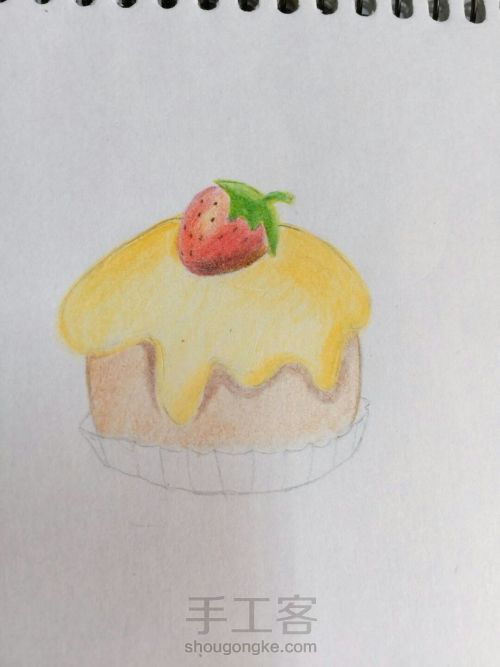 草莓蛋糕 第9步