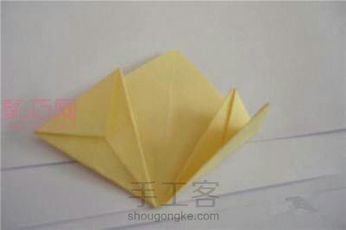 折纸樱花 第12步