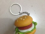 汉堡钥匙链