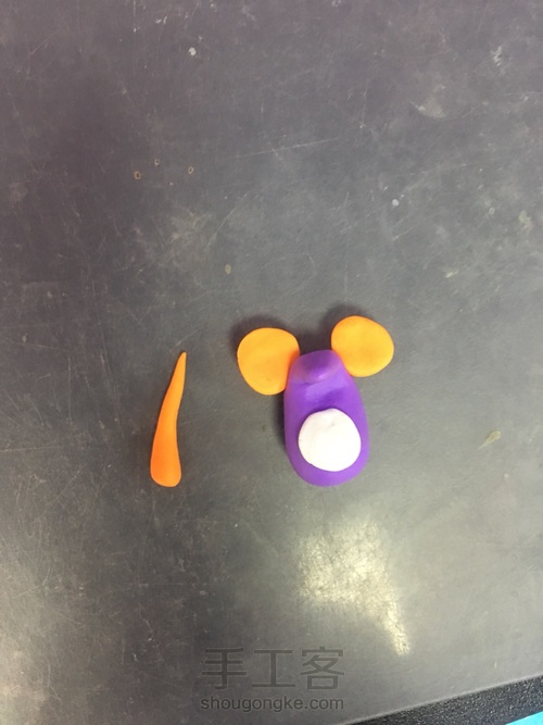 软陶小老鼠 第7步