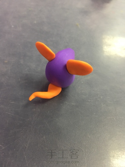 软陶小老鼠 第9步