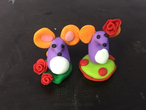 软陶小老鼠 第12步