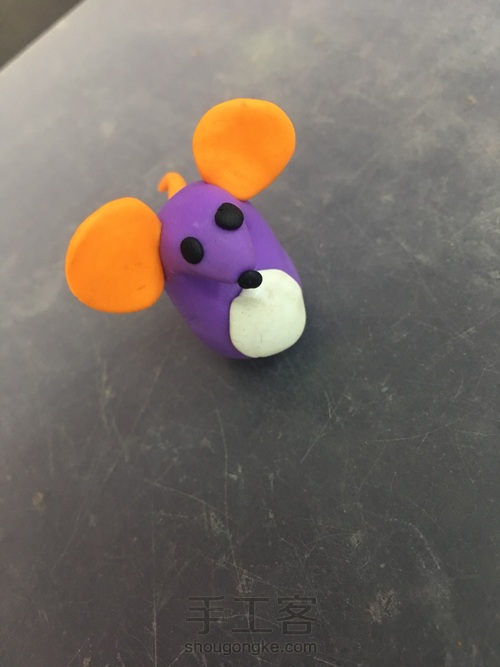 软陶小老鼠 第10步