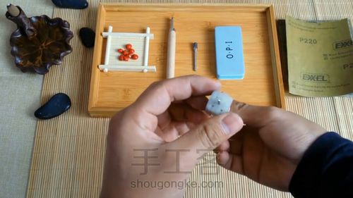 玲珑骰子安红豆，入骨相思君知否？(古风骰子吊坠项链教程) 第16步