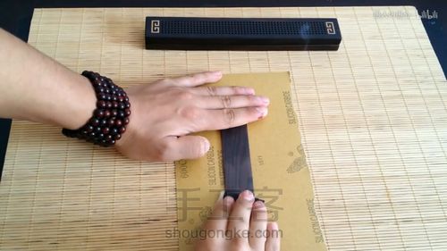 愚心手作木质书签刻字镶银教程 第7步